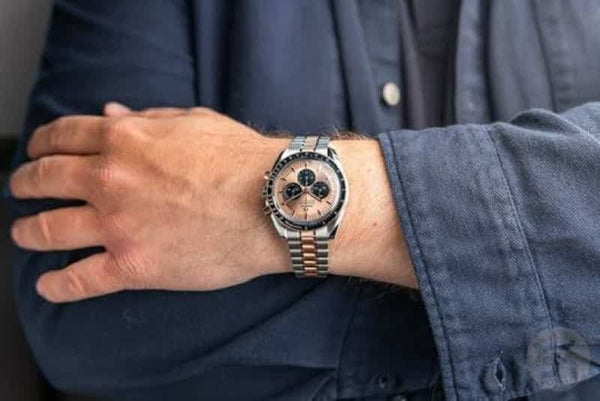 OMEGA SPEEDMASTER MOONWATCH DUAL TO