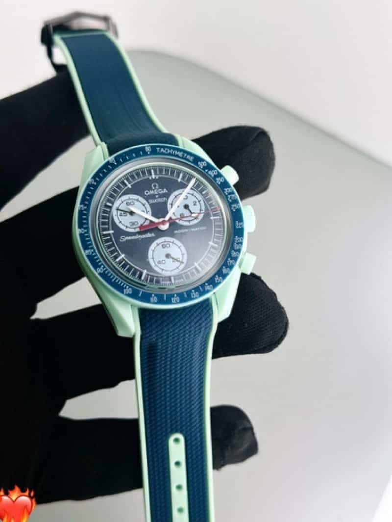 OMEGAA x SWATCH SILICON STRAP