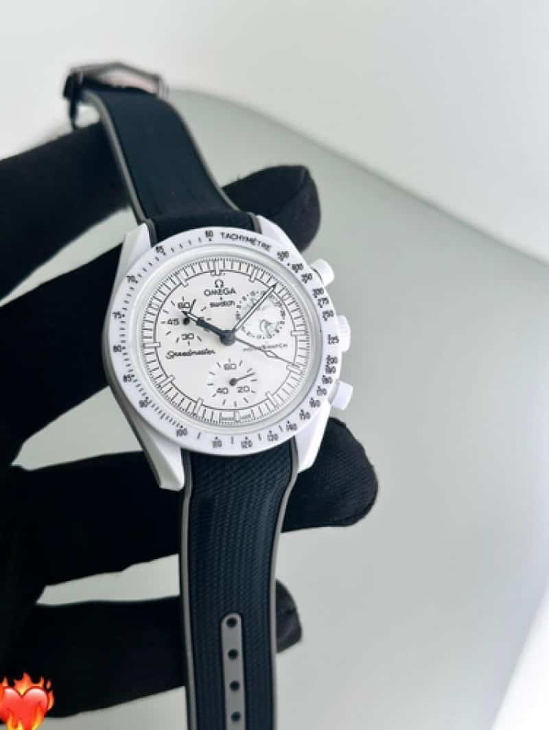 OMEGAA x SWATCH SILICON STRAP
