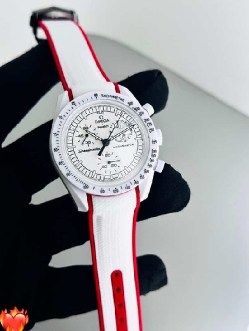 OMEGAA x SWATCH SILICON STRAP