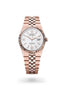 ROLEX LAND DWELLER ROSEGOLD WHITE