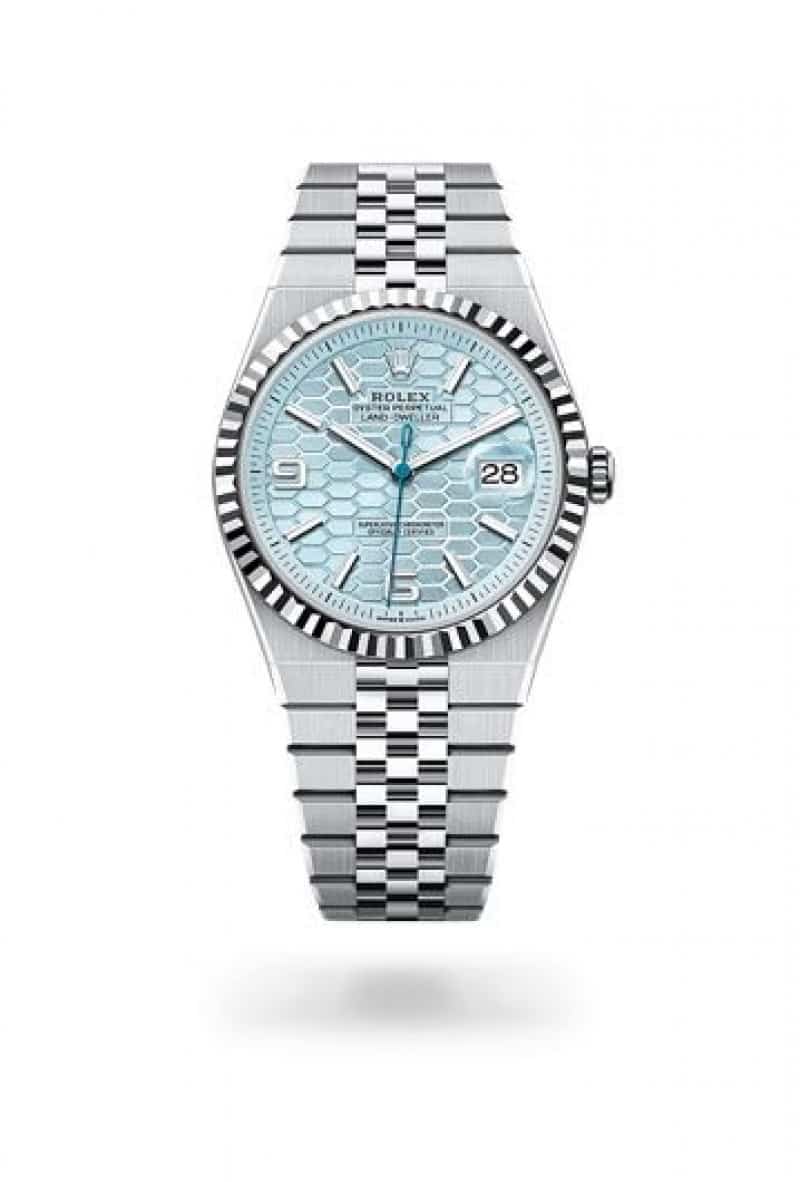 ROLEX LAND DWELLER SILVER TIFFANY