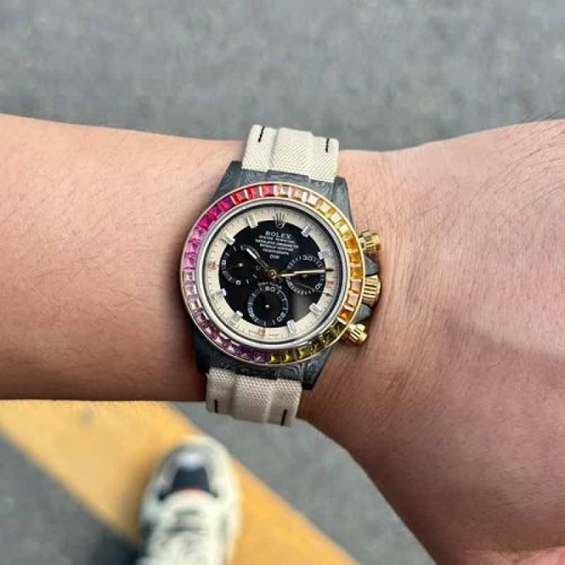 ROLEX DAYTONA DIW RAINBOW SUNRAY