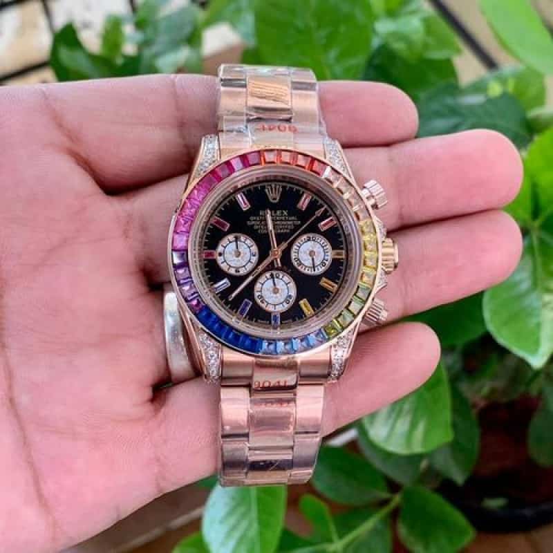 Rolex Daytona Rainbow Diamond YZ