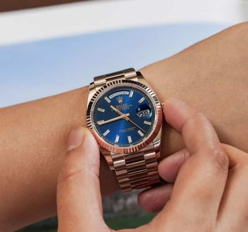 ROLEX DAYDATE OYSTER ROSEGOLD YZ