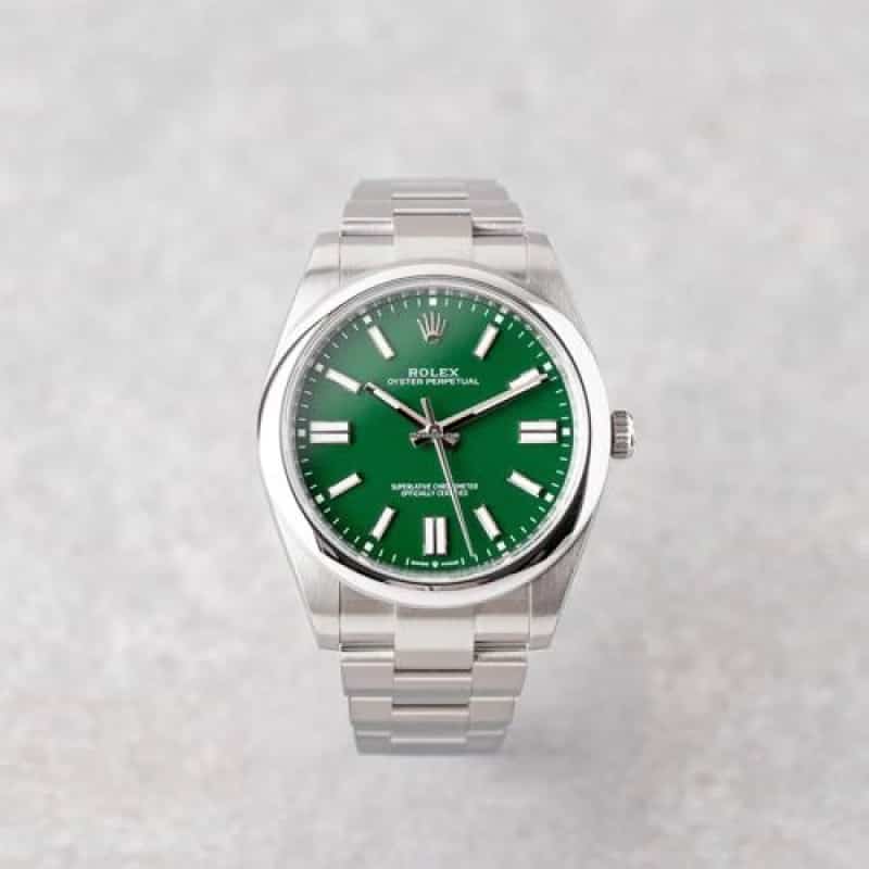 ROLEX OYSTER PREPETUAL 41 GREEN DAI