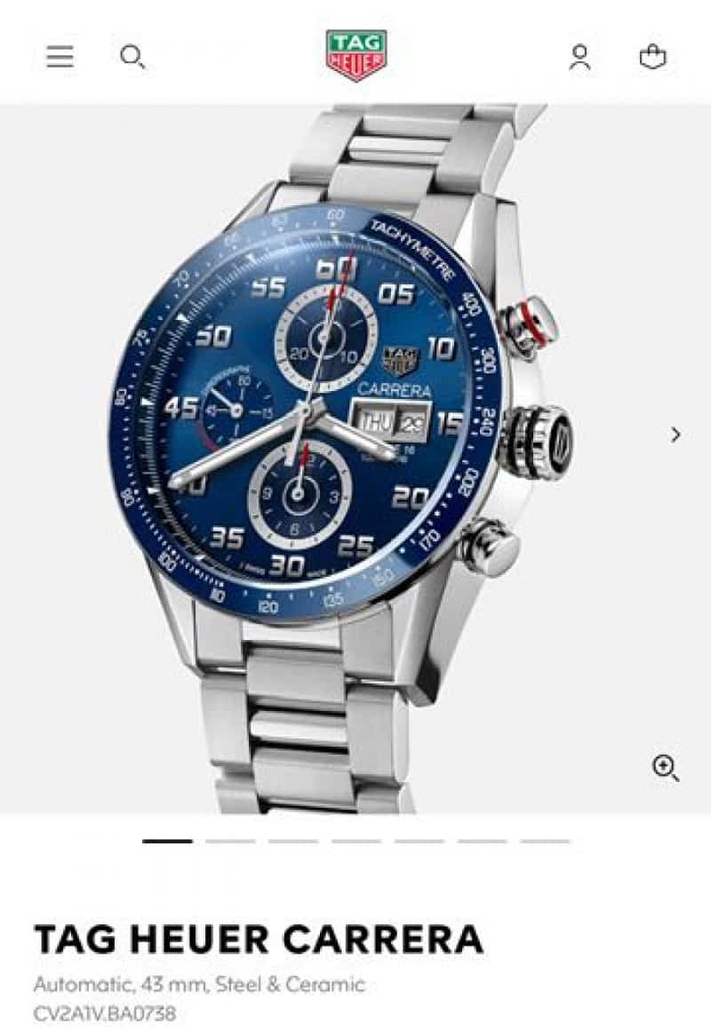 TAG HEUER CARRERA CHRONOGRAPH