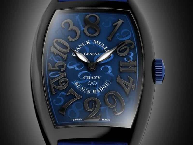 FRANCK MULLER CRAZY HOUR BLACK BADG