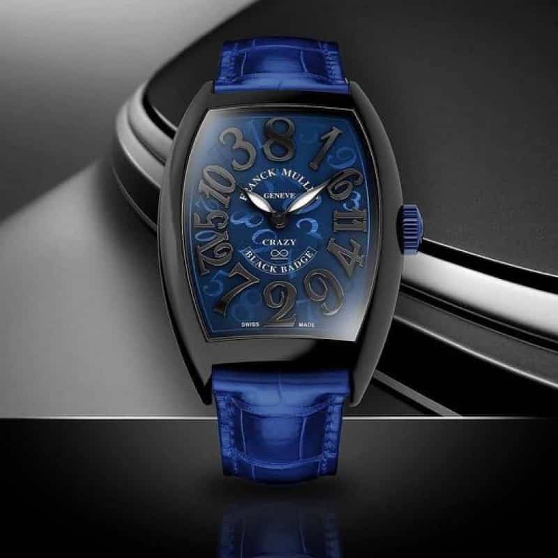 FRANCK MULLER CRAZY HOUR BLACK BADG