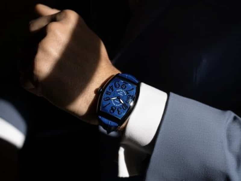 FRANCK MULLER CRAZY HOUR BLACK BADG