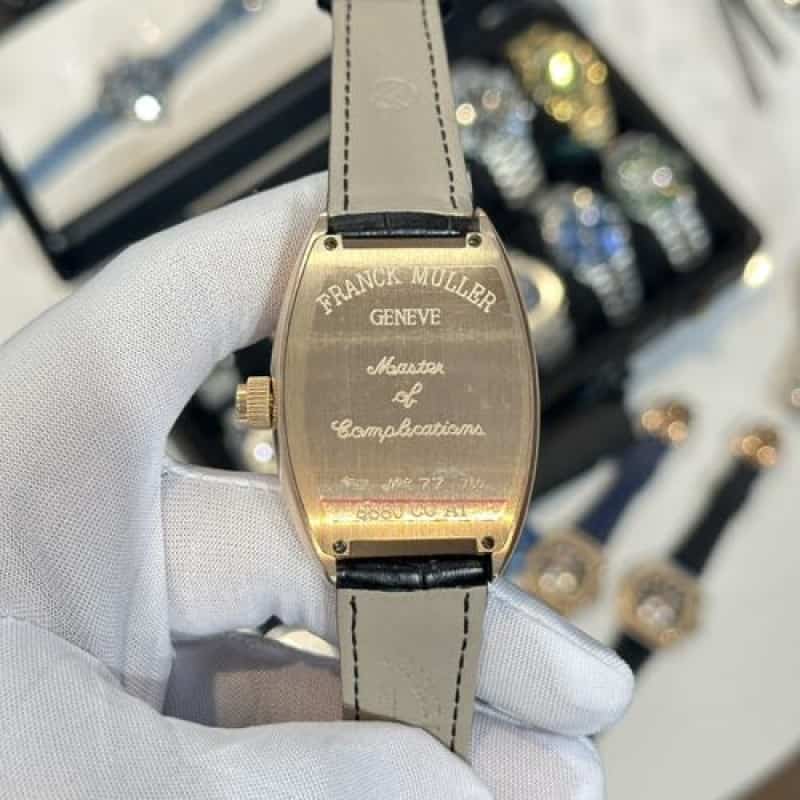 FRANCK MULLER VEGAS BLACK ROSEGOLD