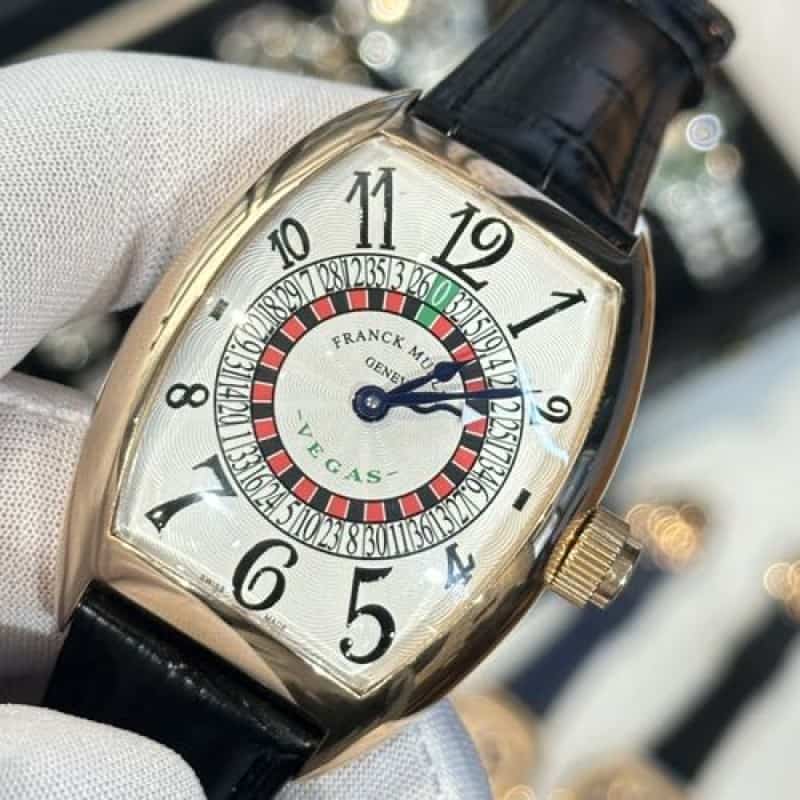 FRANCK MULLER VEGAS BLACK ROSEGOLD