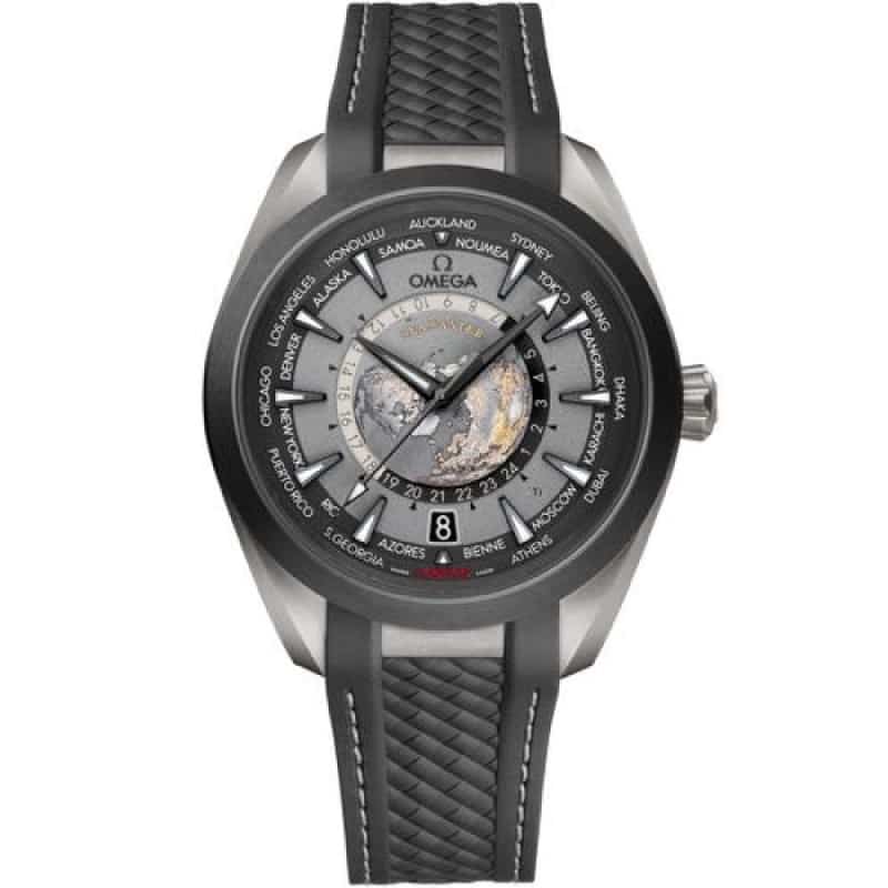 OMEGA AQUA TERRA WORLD MAP BLACK