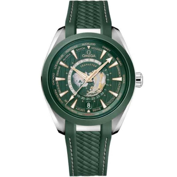 OMEGA AQUA TERRA WORLD MAP GREEN