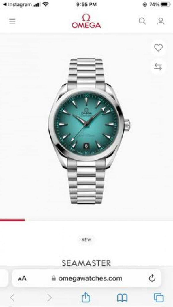 Omega Seamaster Aqua Terra 150 Tiff