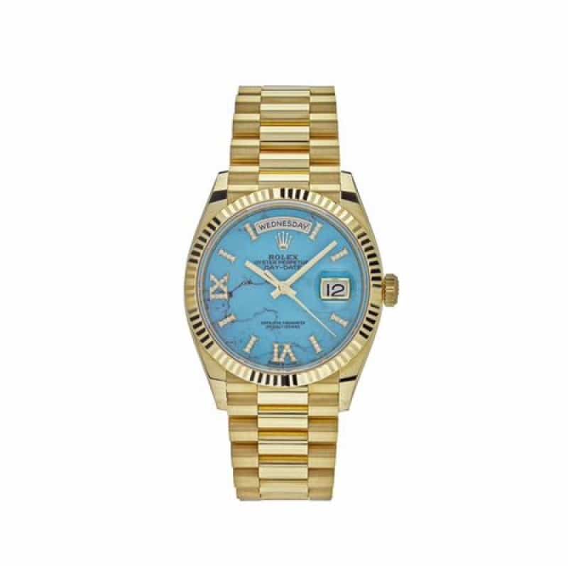 ROLEX DAY DATE SKY BLUE DAIL A032