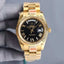 ROLEX DAY DATE GOLD BLACK YZ A073