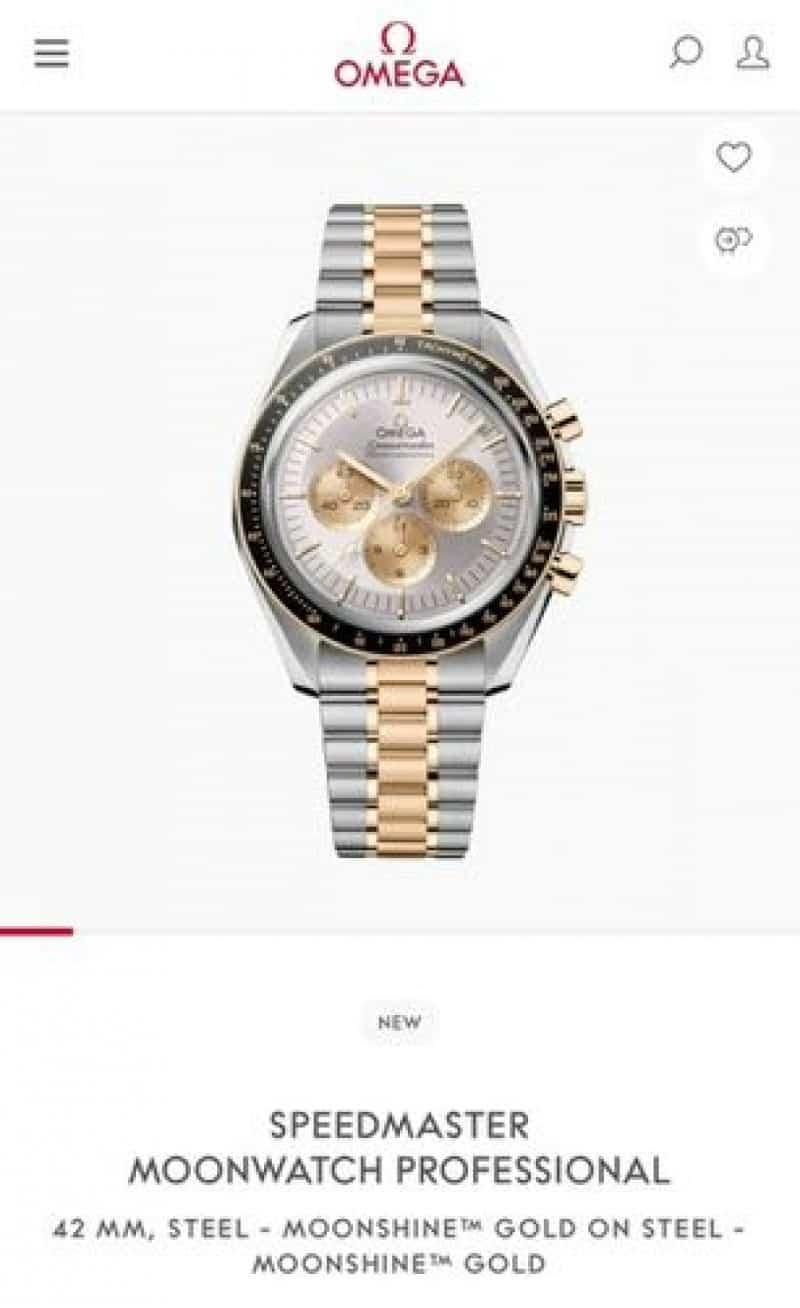 OMEGA SPEEDMASTER MOONWATCH PROFESS