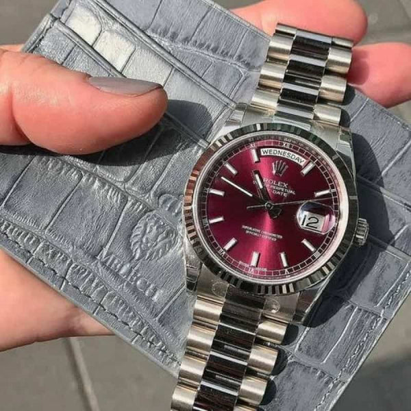 ROLEX DAYDATE CHERRY DAIL