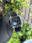 CARTIER SANTOS LEATHER AUTOMATIC A0