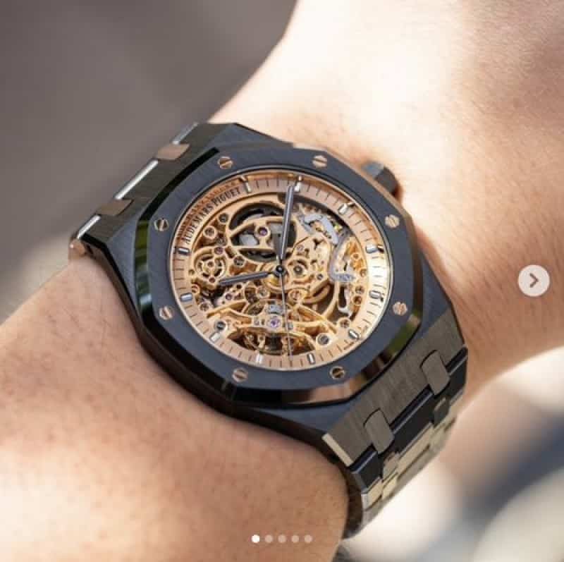 AUDEMARS PIGUET BLACK SELMON DAIL S