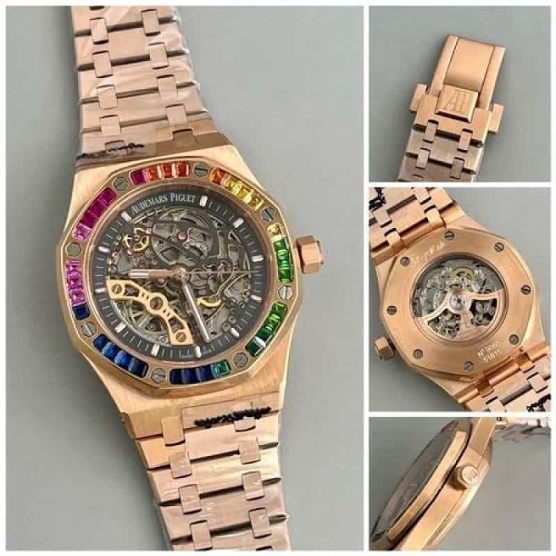 AUDEMARS PIGUET SKELETON RAINBOW DI