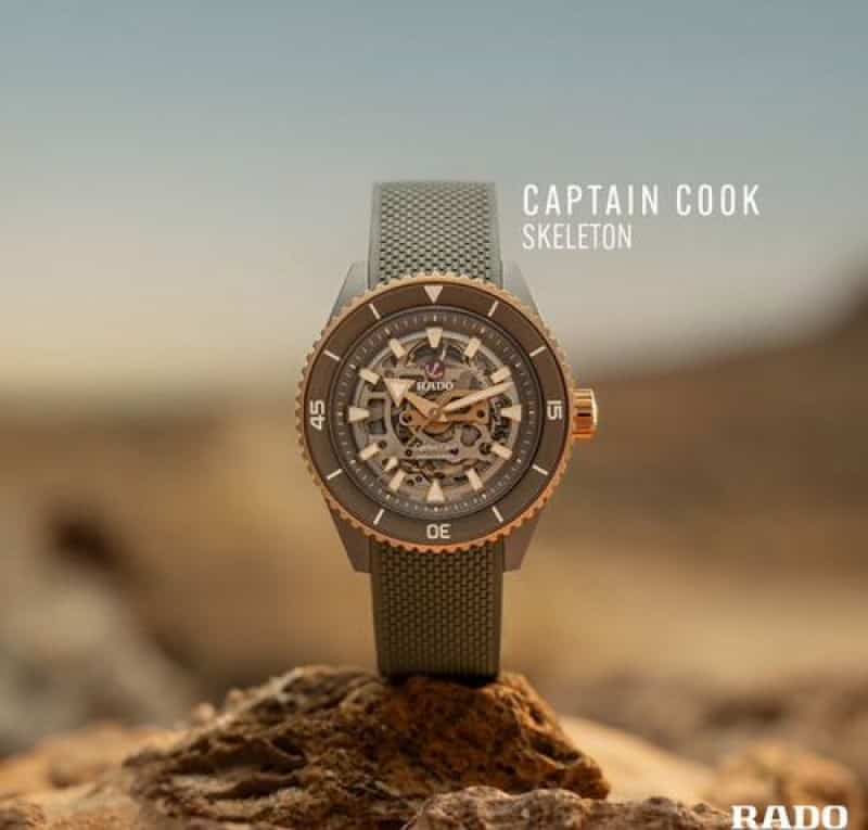 RADO CAPTAIN COOK SKELETON SPECIAL