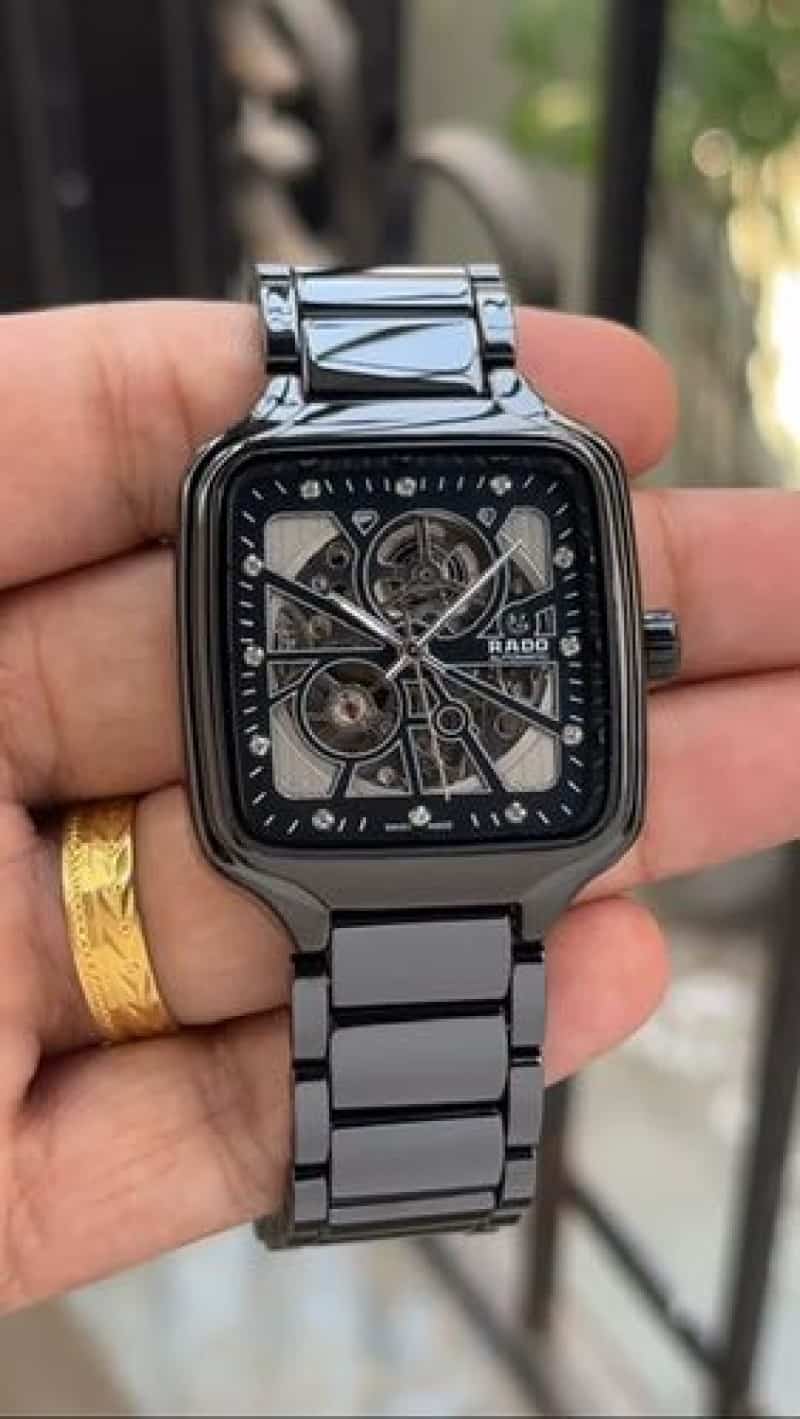 RADO TRUE SQUARE AUTOMATIC OPEN HEA
