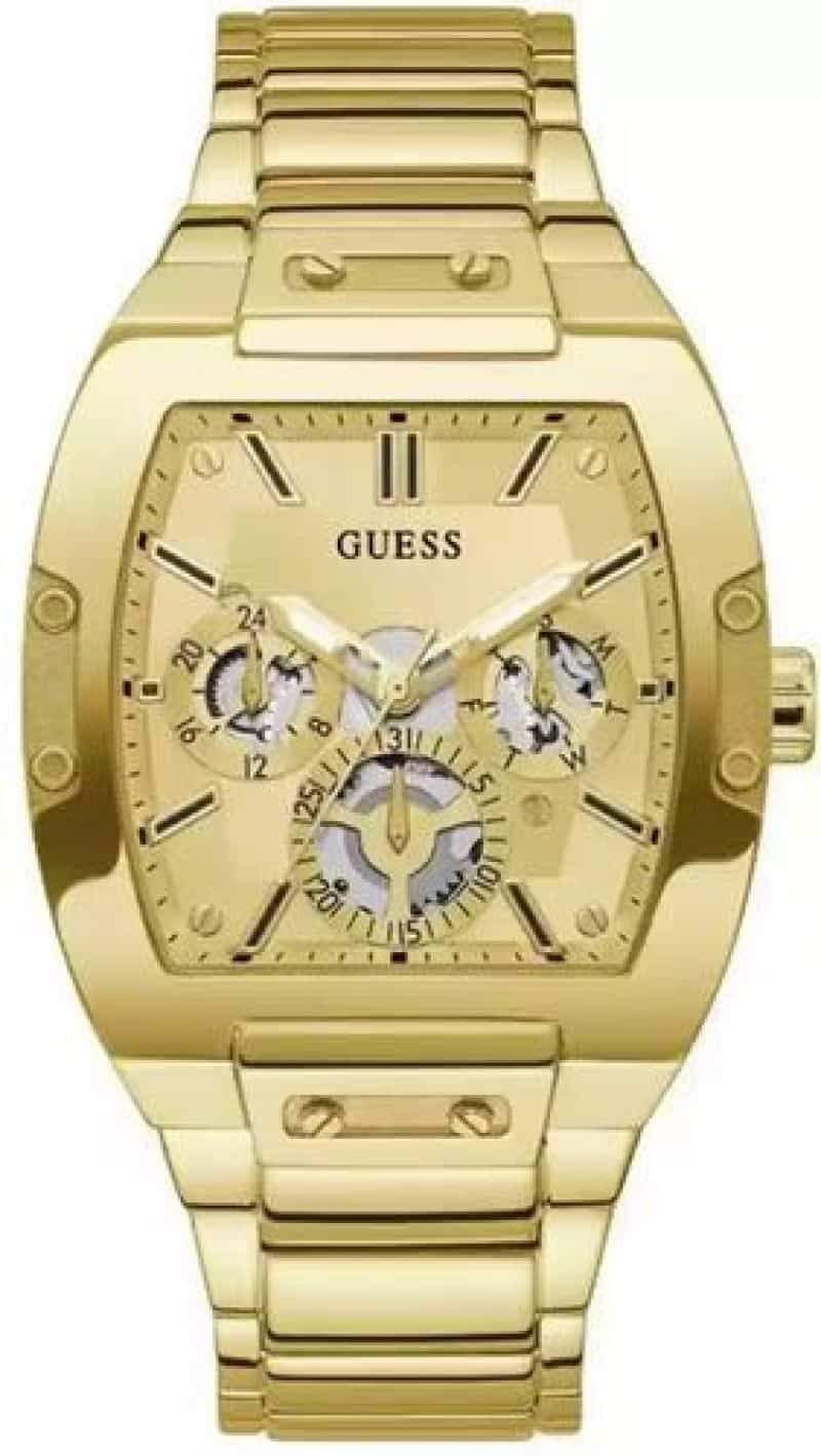 GUESS GOLD ANALOG WATCH CHRONOGRAPH