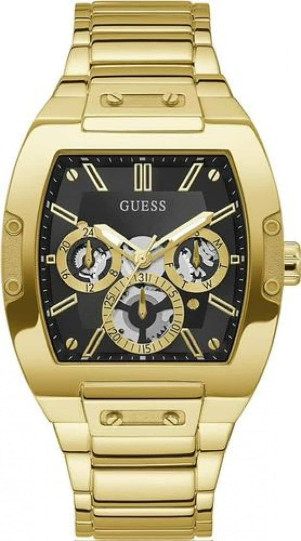 GUESS ANALOG WATCH GOLD CHRONOGRAPH