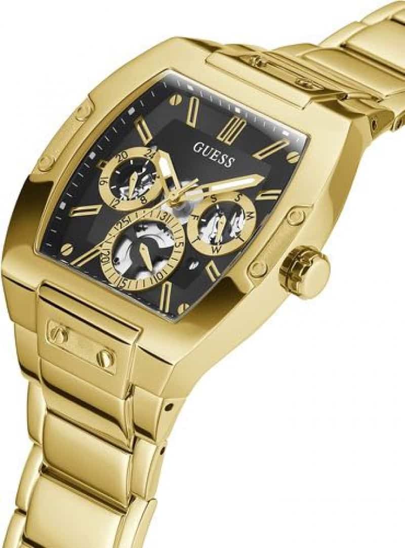 GUESS ANALOG WATCH GOLD CHRONOGRAPH