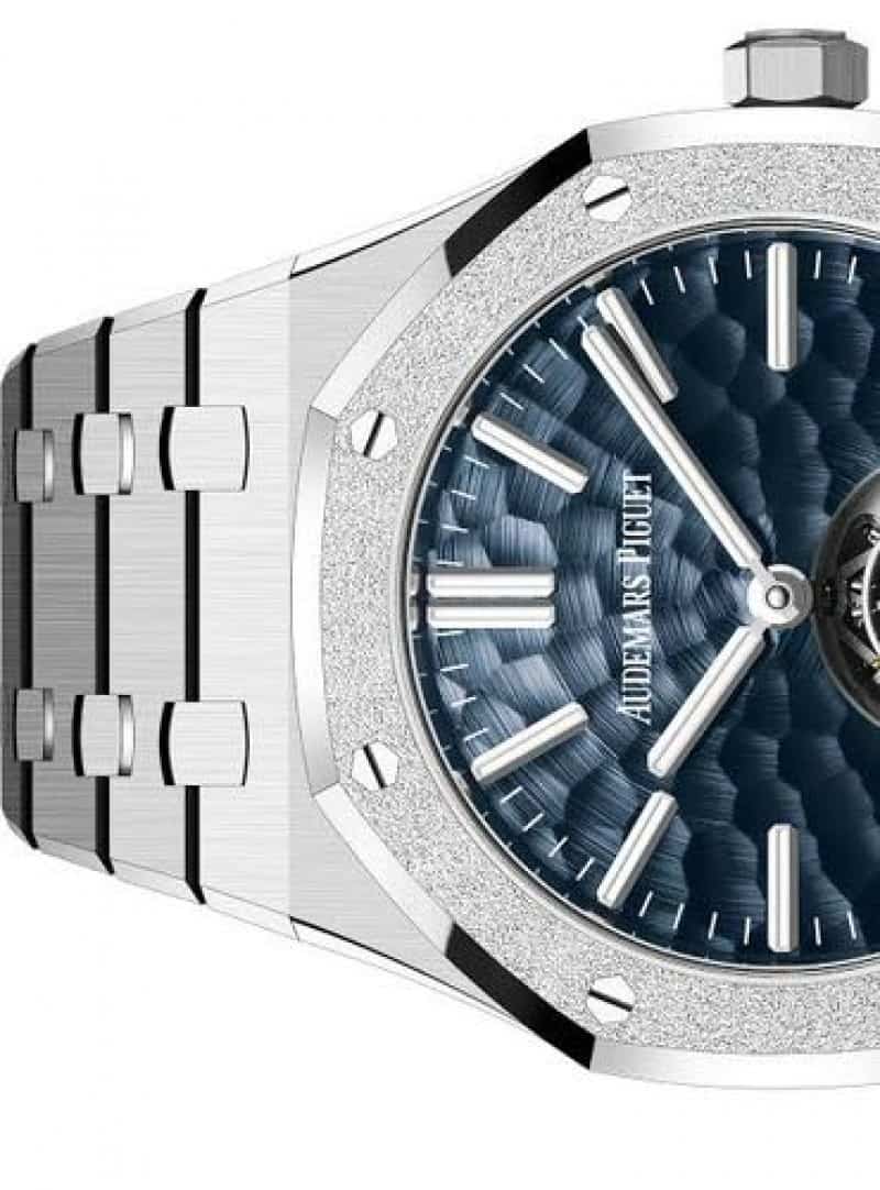 AUDEMARS PIGUET FROSTED BLUE TOURBI
