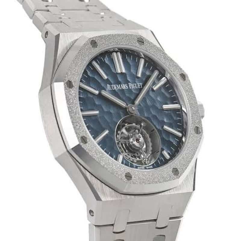 AUDEMARS PIGUET FROSTED BLUE TOURBI