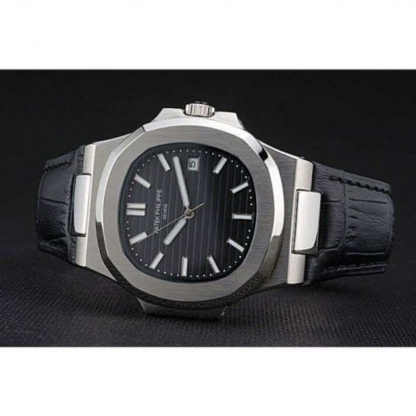 PATEK PHILIPPE AUTOMATIC LEATHER ST