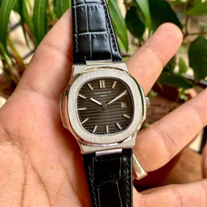 PATEK PHILIPPE AUTOMATIC LEATHER ST