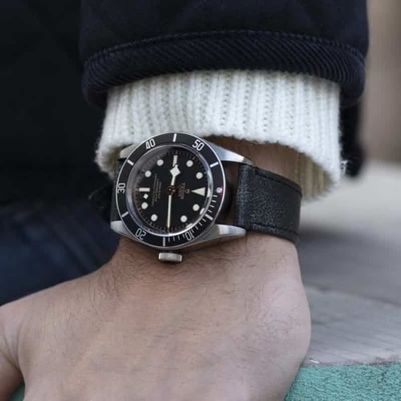 TUDOR BLACK BAY AUTOMATIC LEATHER S