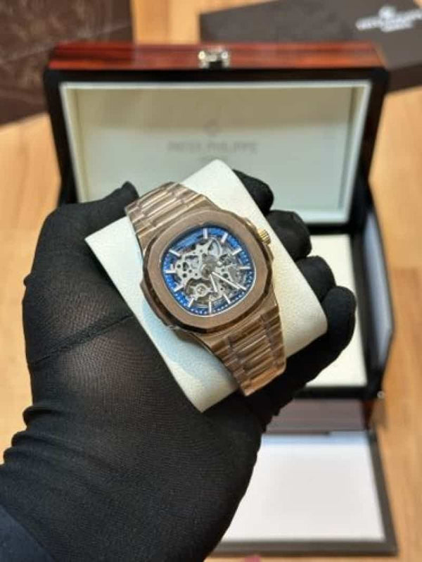 PATEK PHILIPPE SKELETON ROSEGOLD