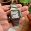 Cartier D Santos Silver White Premi