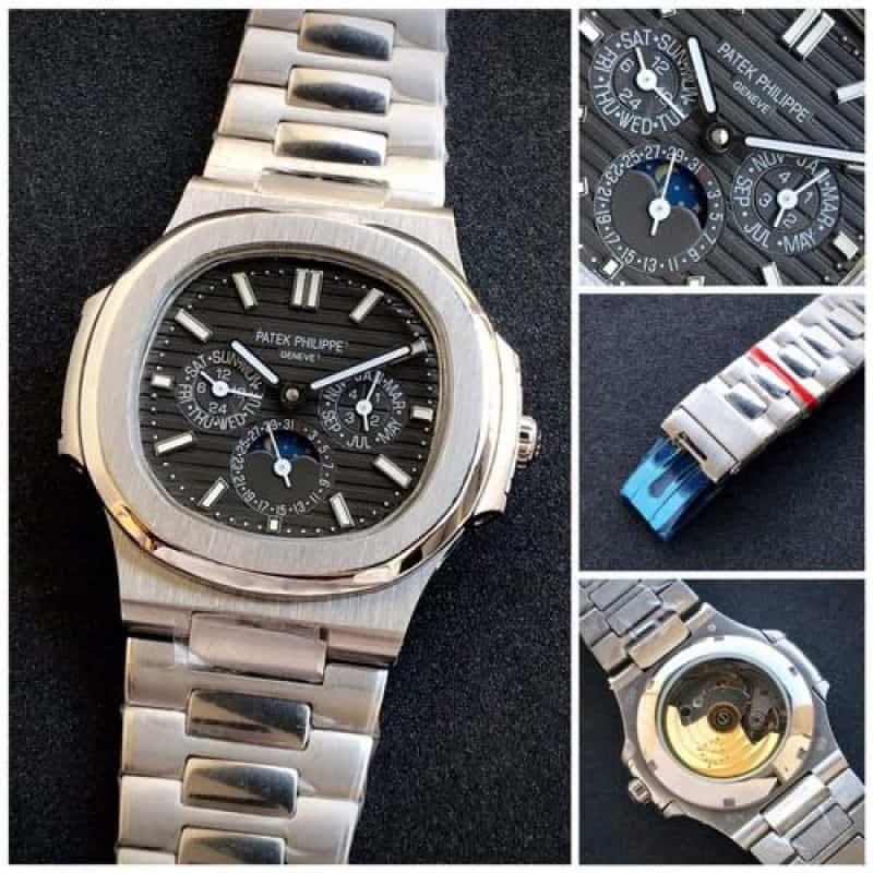 PATEK PHILIPPE MOON PHASE BLACK