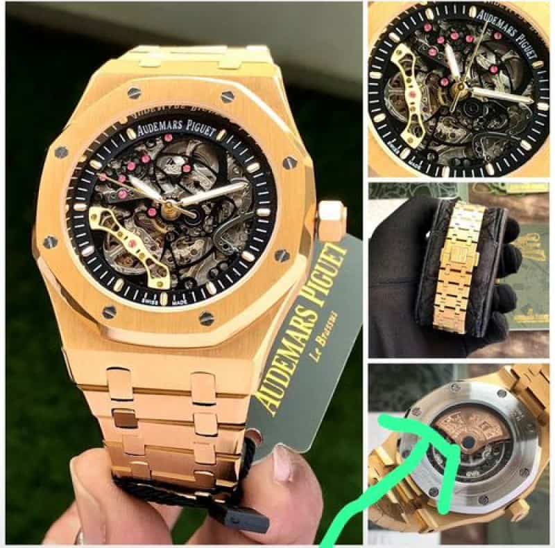 AUDEMARS PIGUET SKELETON GOLD