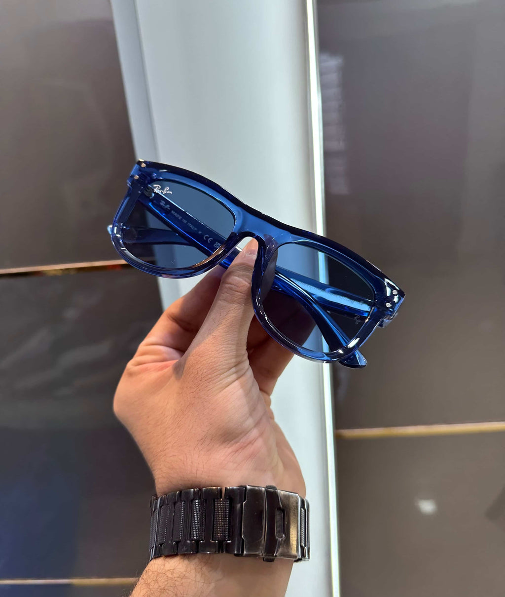 Ray  Ban All Blue Premium Shades 0501