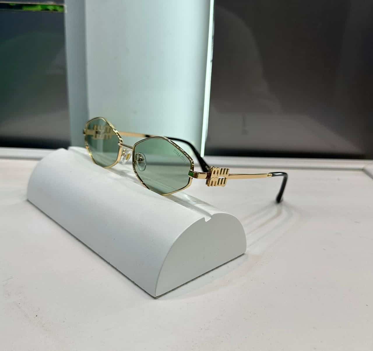 Miu Miu Designer Gold Green Premium Shade 478
