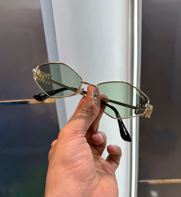 Miu Miu Designer Gold Green Premium Shade 478