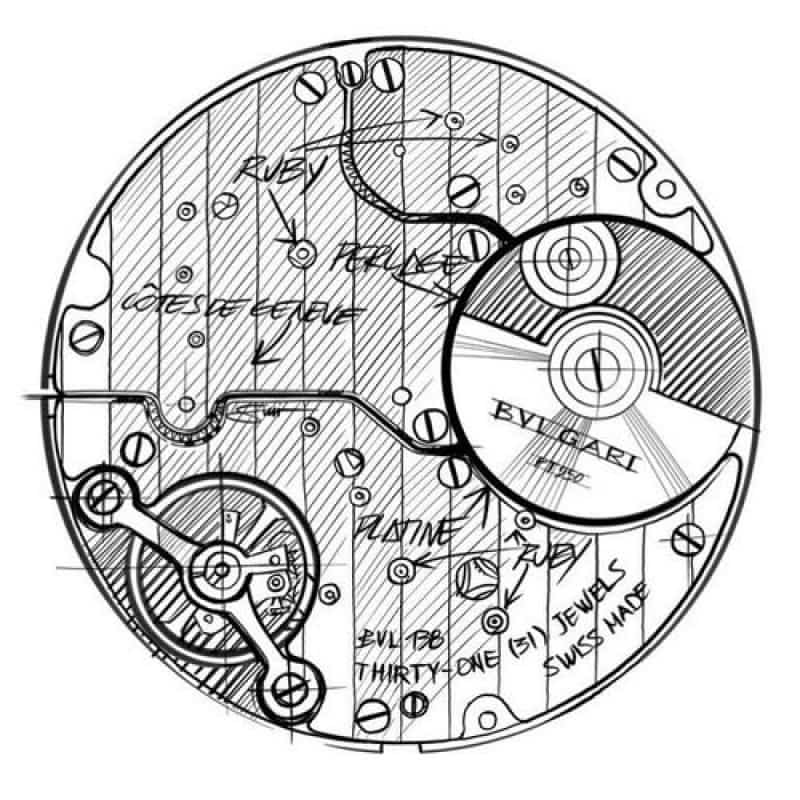 BVLGARI OCTA FINISSIMO SKETCH STAIN