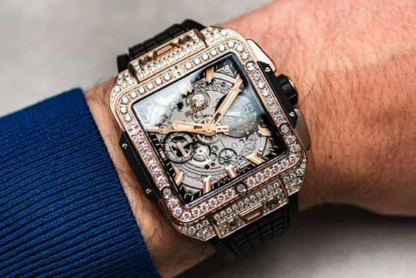 Hublot Square Bang Unico King Gold