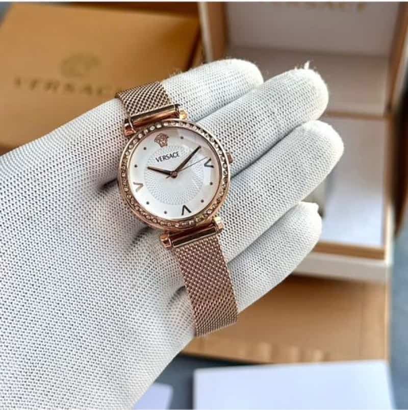 VERSACE WOMEN ROSEGOLD METAL Main image