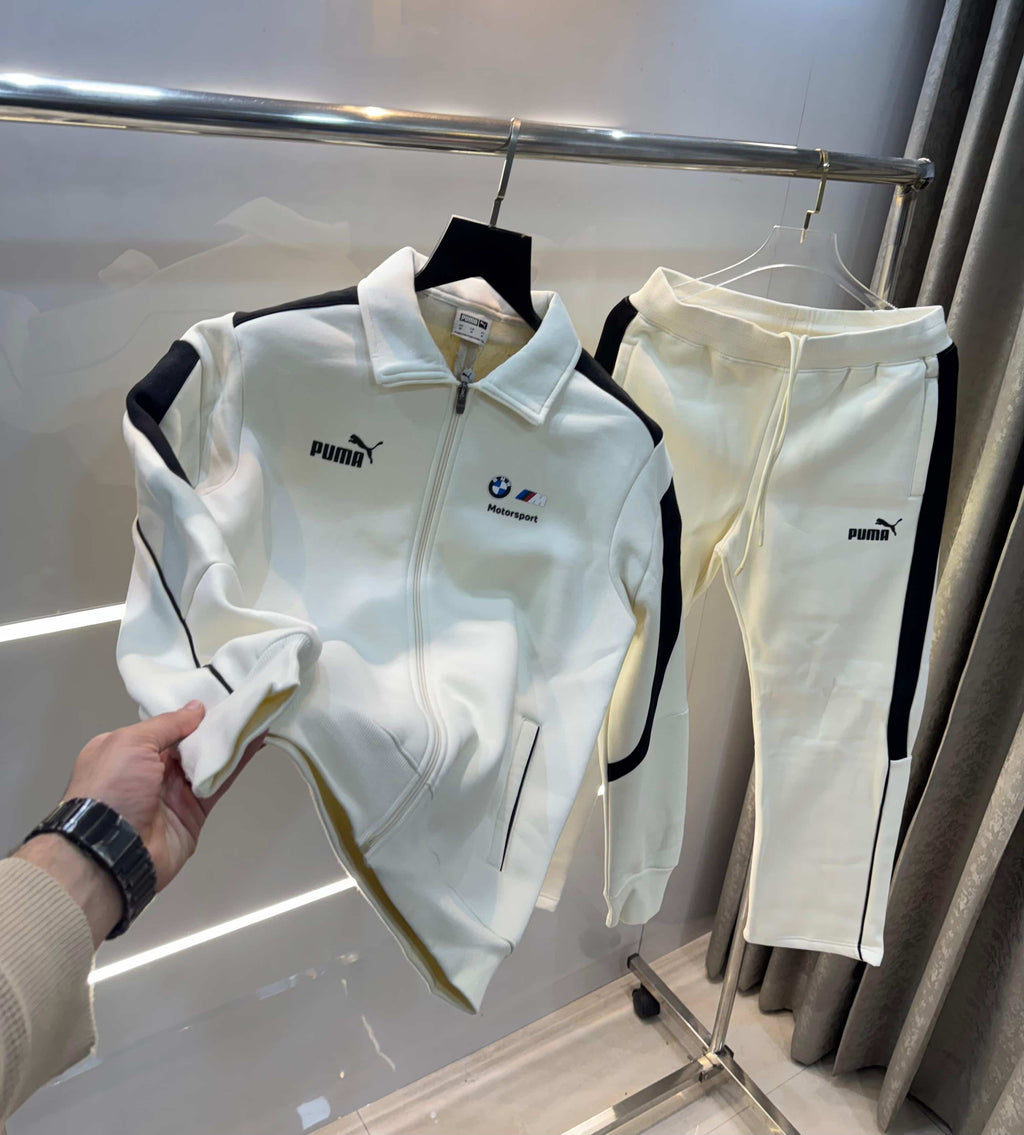 Pum a cream b_mw Edition Imported Tracksuit