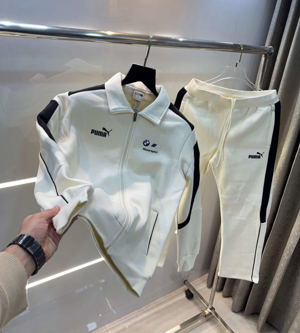 Pum a cream b_mw Edition Imported Tracksuit