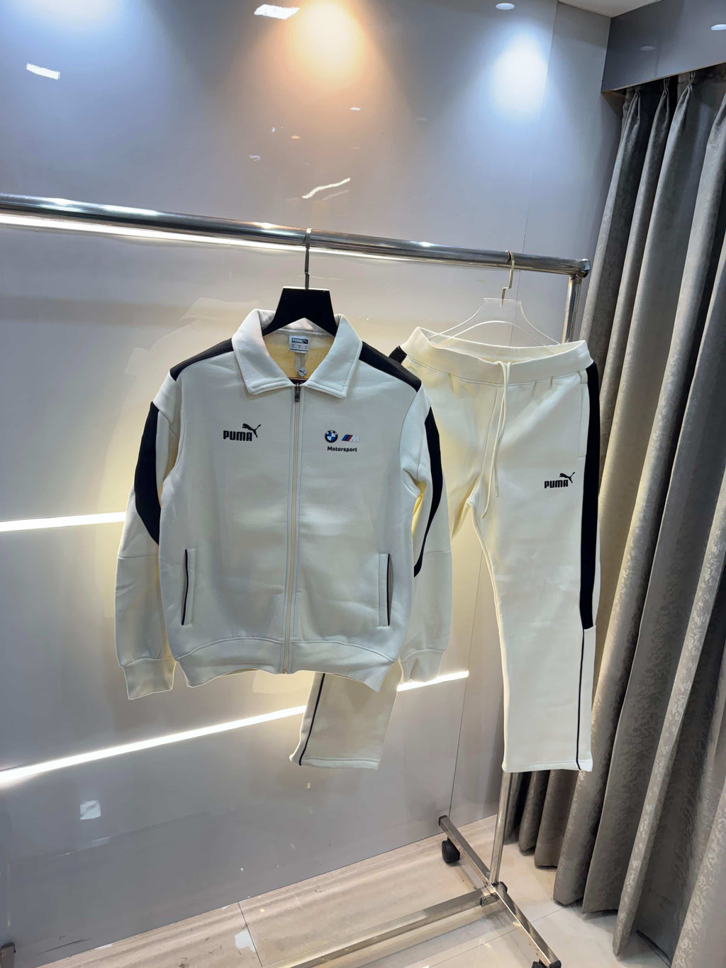 Pum a cream b_mw Edition Imported Tracksuit
