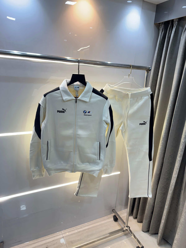 Pum a cream b_mw Edition Imported Tracksuit